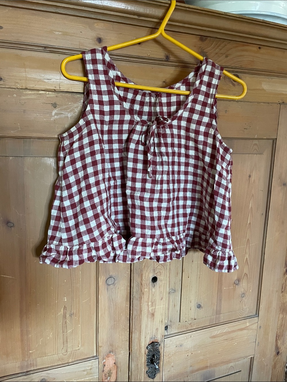 Not perfect linen sleeveless tank